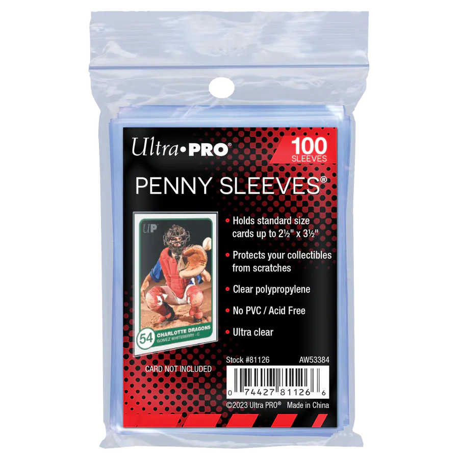 Ultra PRO Soft Card Sleeves (Penny Sleeves) (100stk)