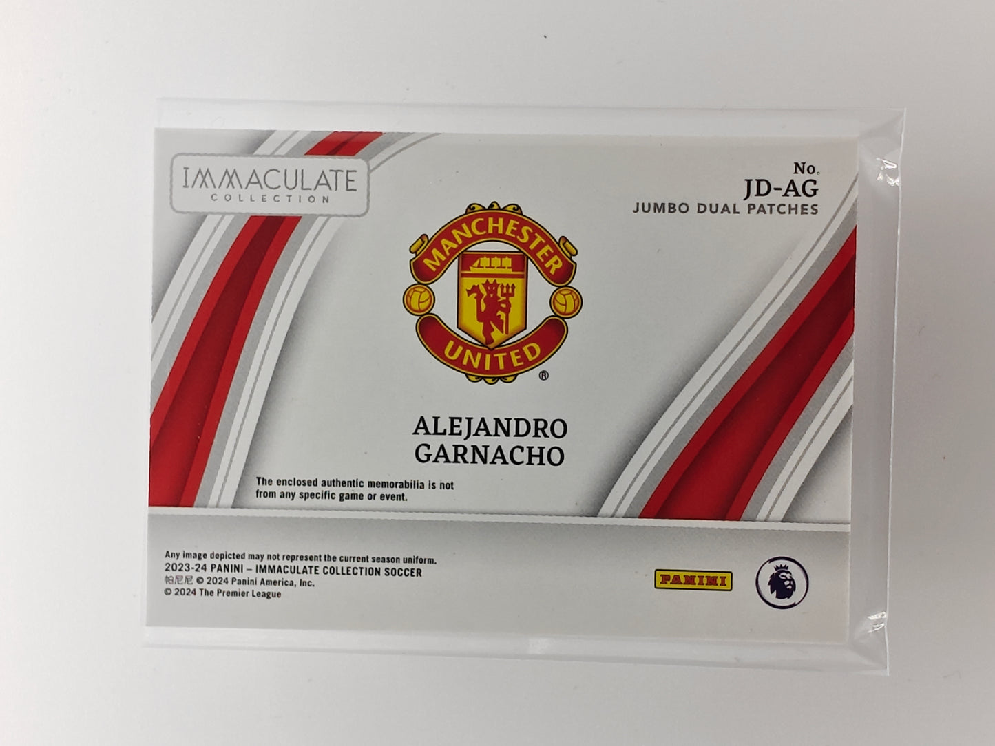 Garnacho Patch /30 - Panini Immaculate 23/24