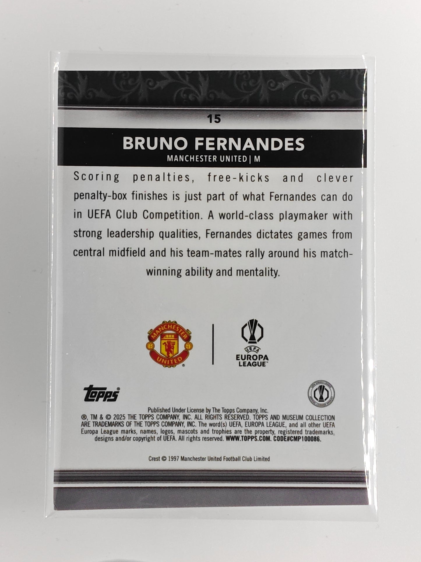 Bruno Fernandes - Topps Museum 24/25