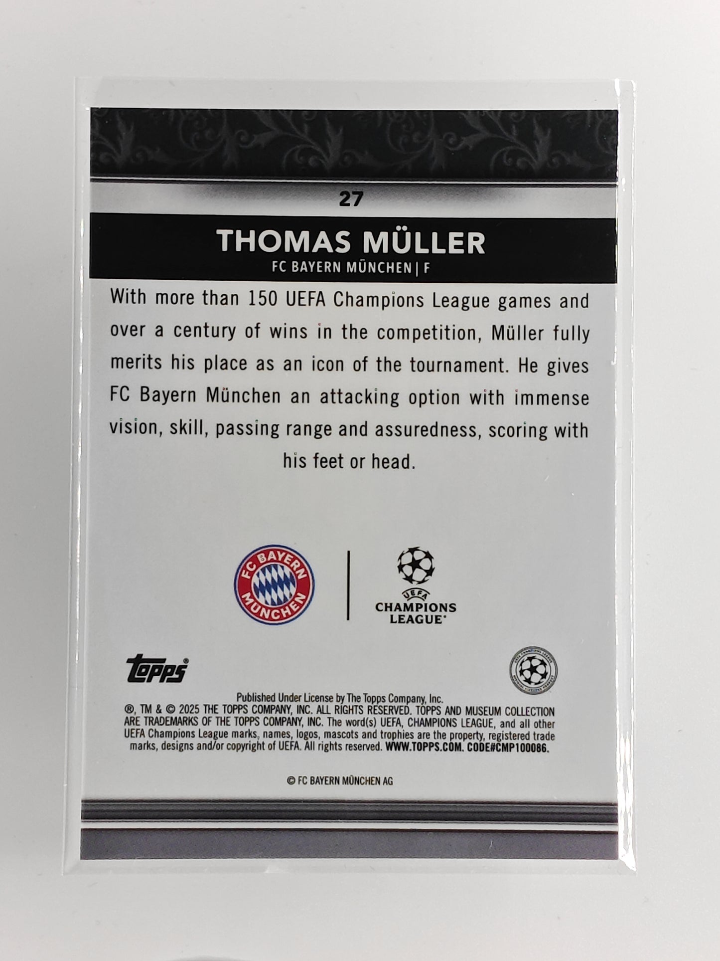 Thomas Muller - Topps Museum 24/25