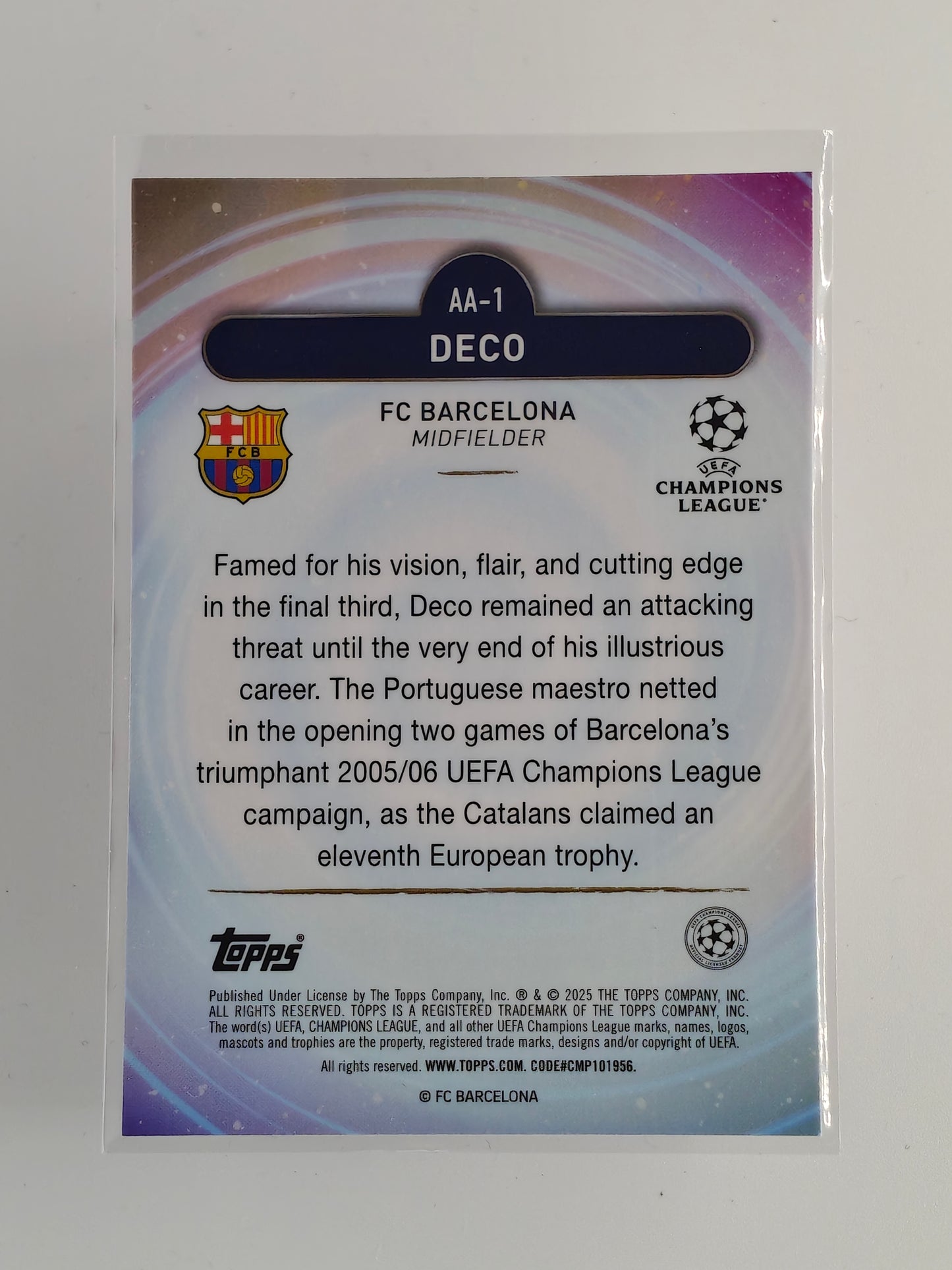Deco Ageless Alchemy - Topps Merlin 24/25