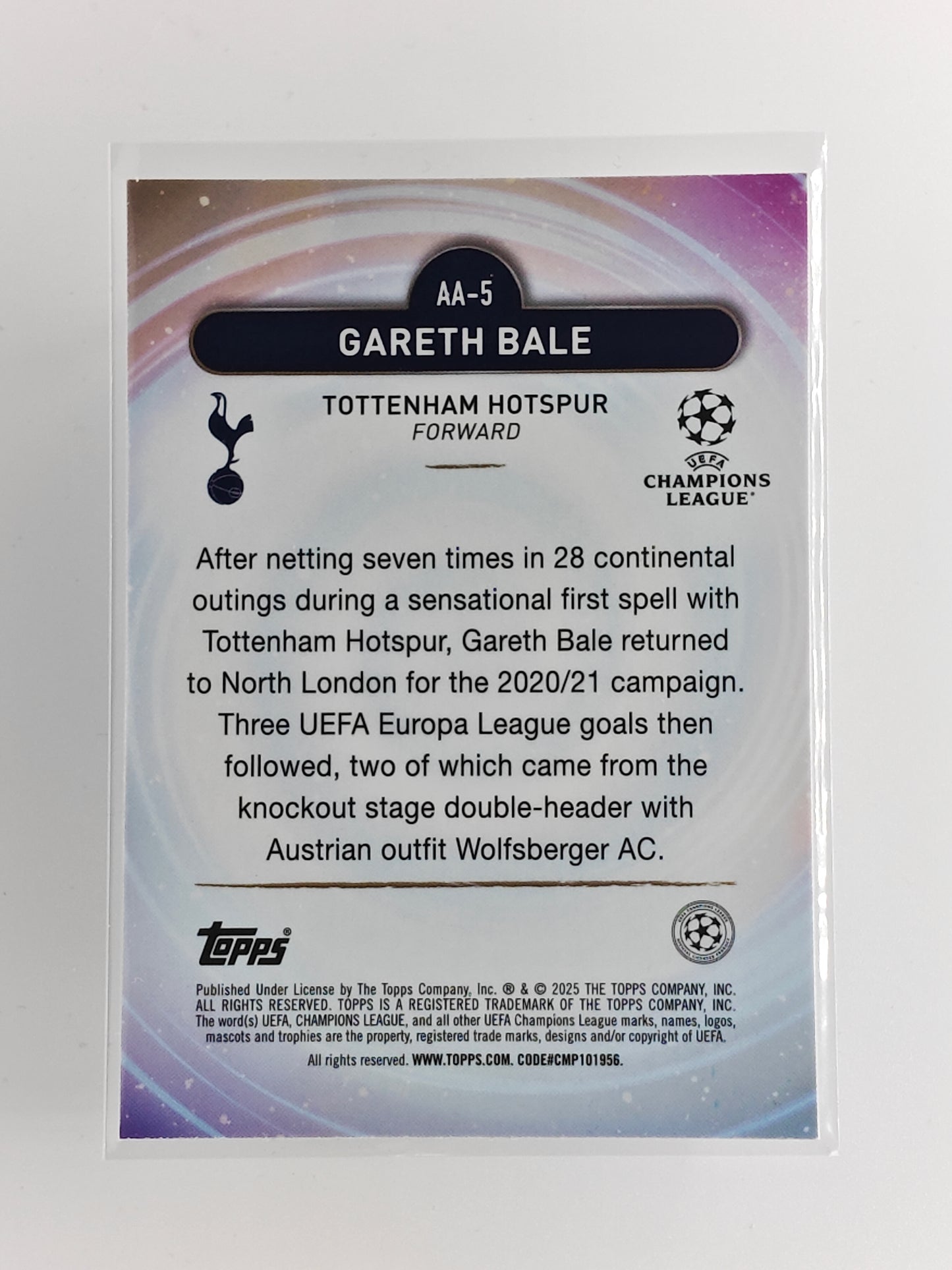 Gareth Bale - Ageless Alchemy - Topps Merlin 24/25