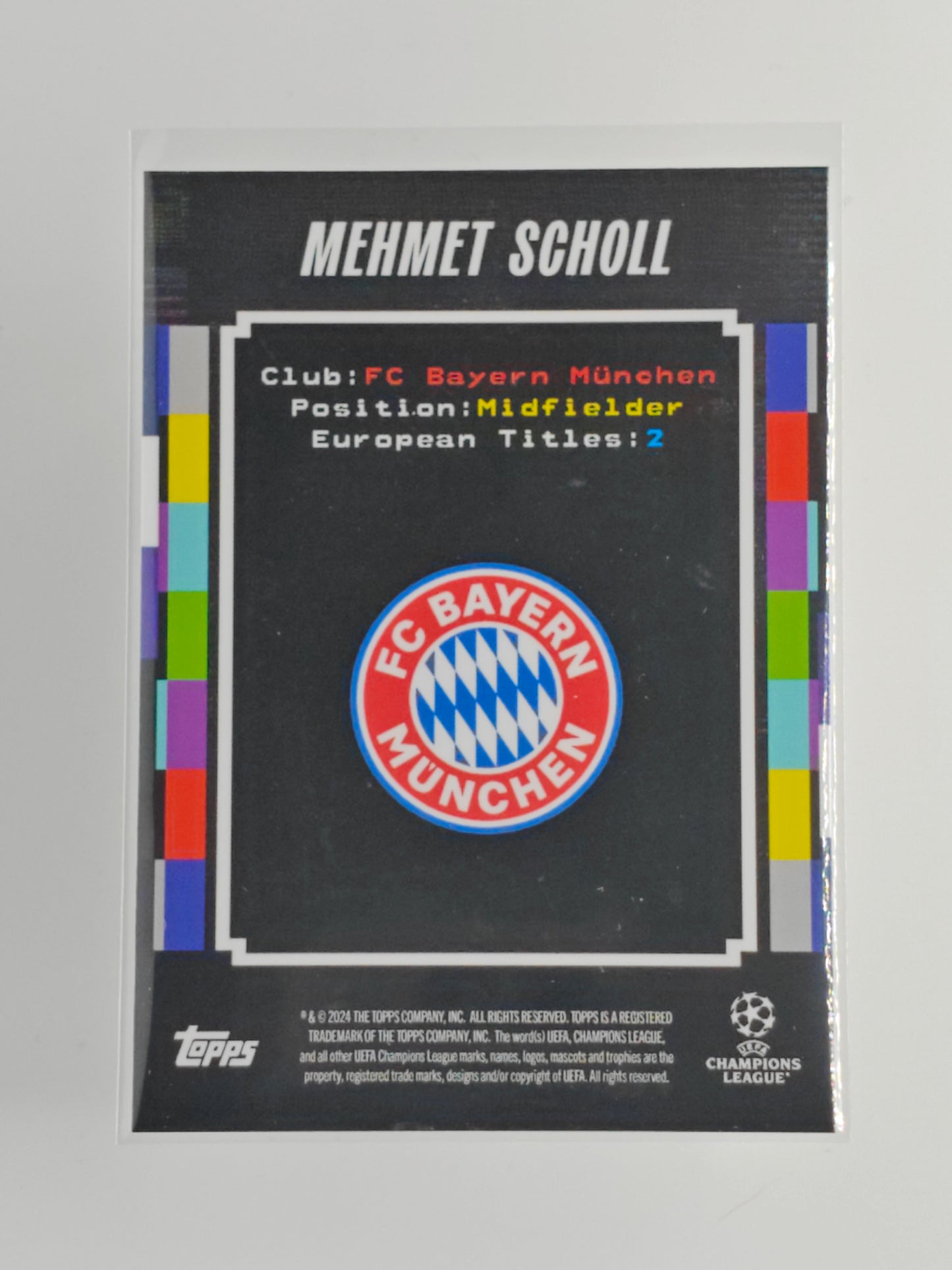 Mehmet Scholl Terrace Heroes - Topps Decades 24/25