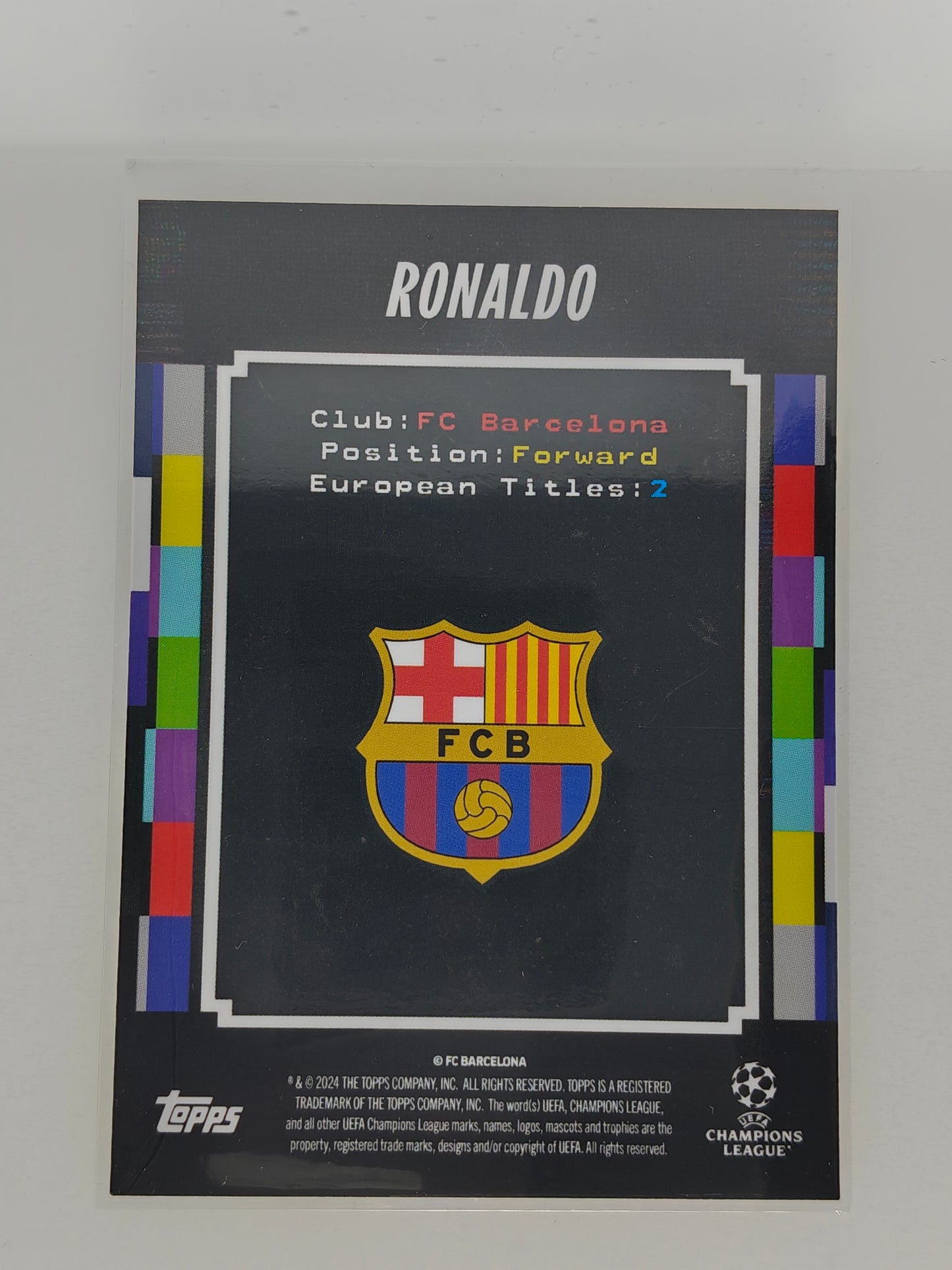 Ronaldo Silky Skills - Topps Decades 24/25