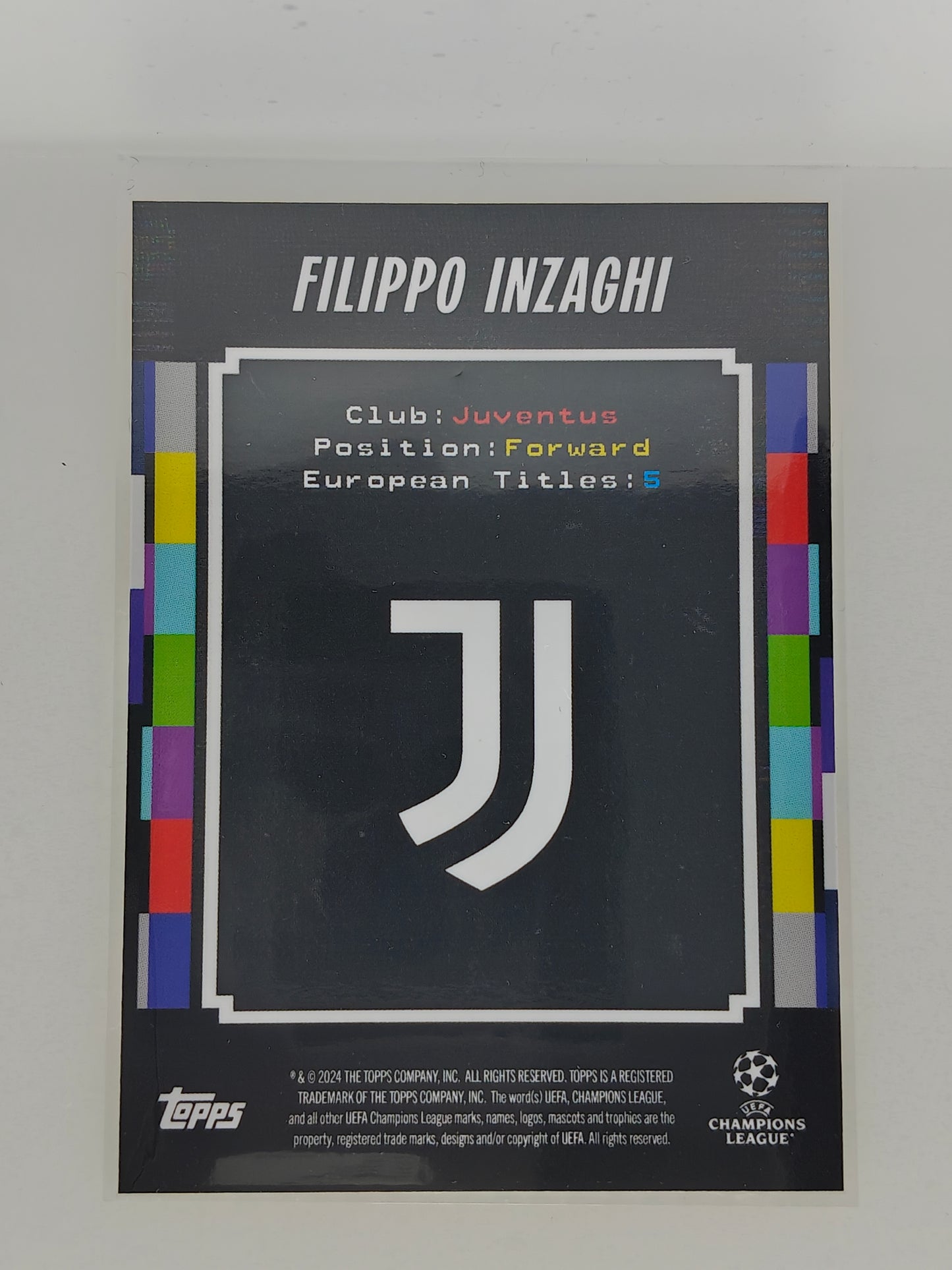 Filippo Inzaghi Iconic kits - Topps Decades 24/25