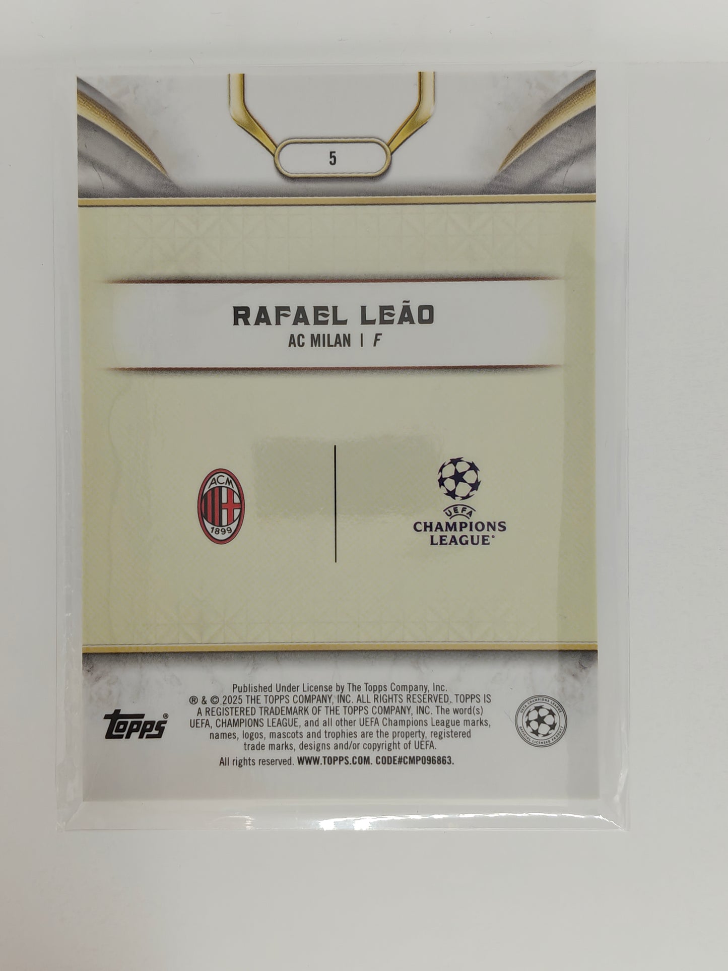Rafael Leao - Topps Reverence 24/25