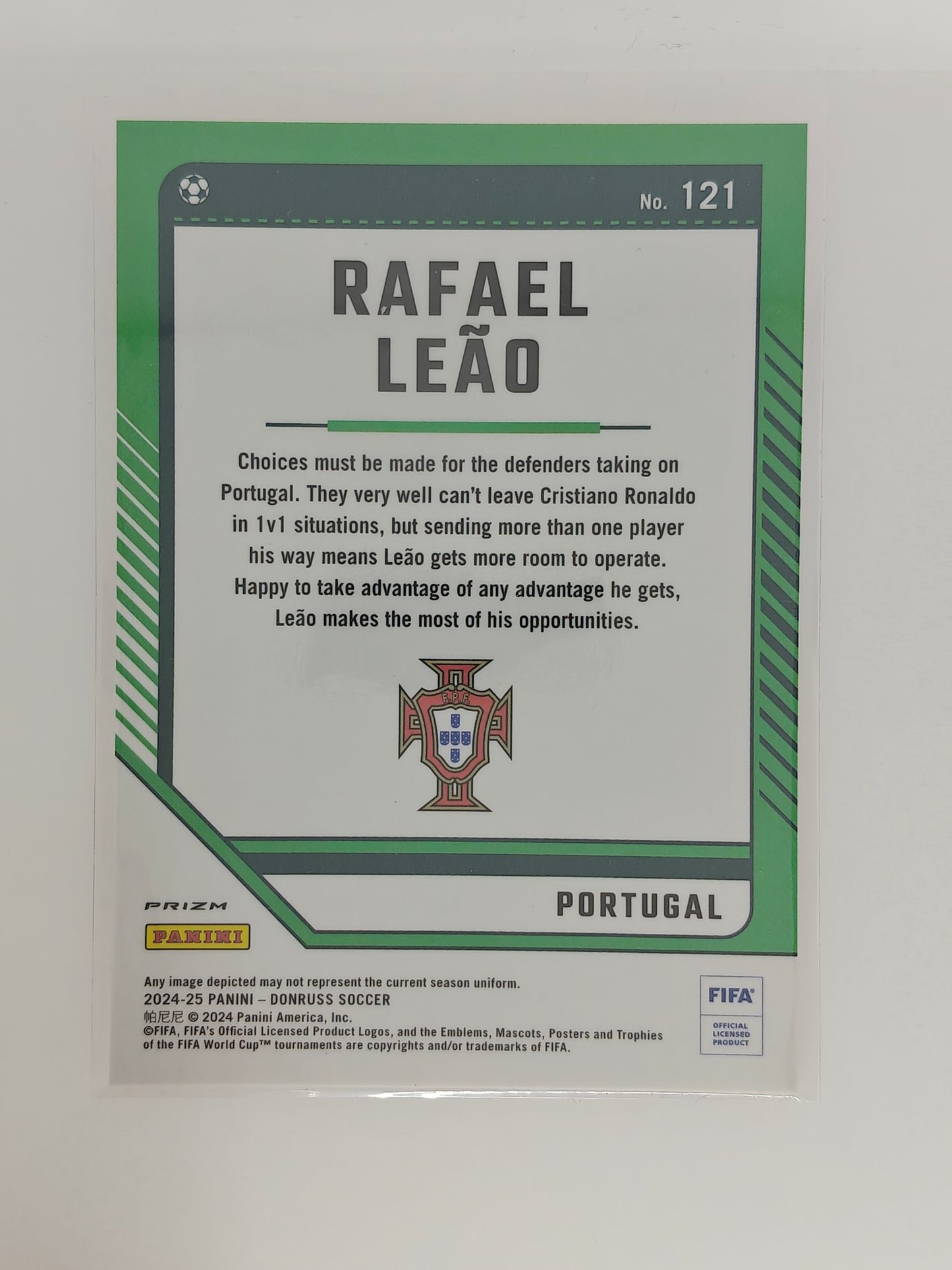 Rafael Leao Plum Blossom Casehit SSP - Panini Donruss 24/25