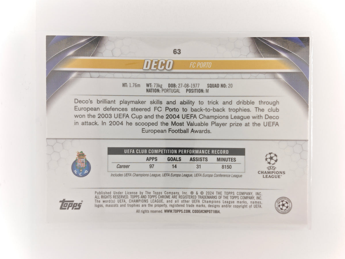 Deco Legendary casehit SSP - Topps Chrome 23/24