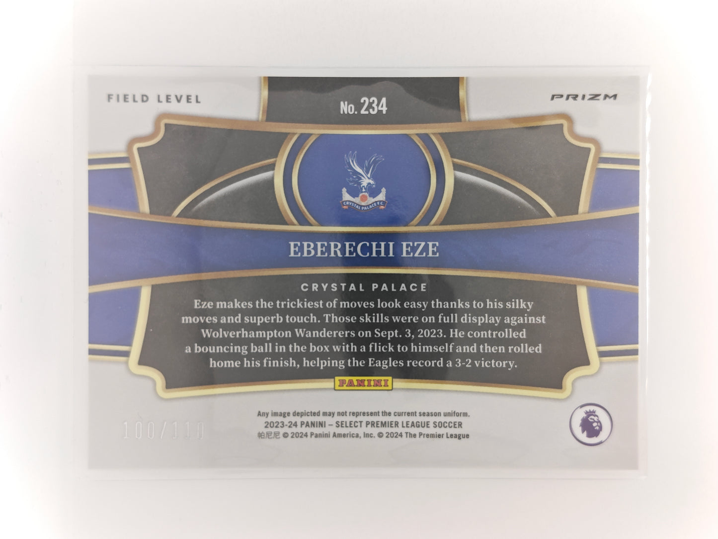 Eberechi Eze /110 - Panini Select Premier League 23/24