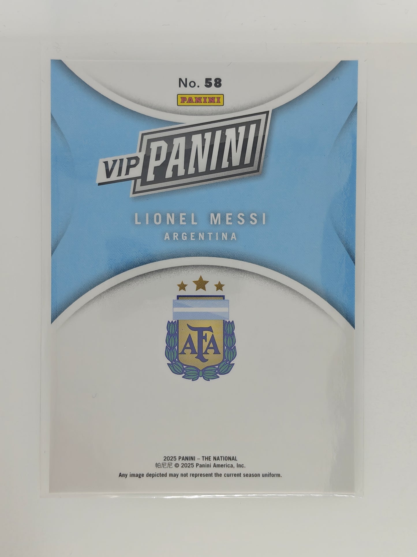 Lionel Messi VIP - Panini The National 24/25