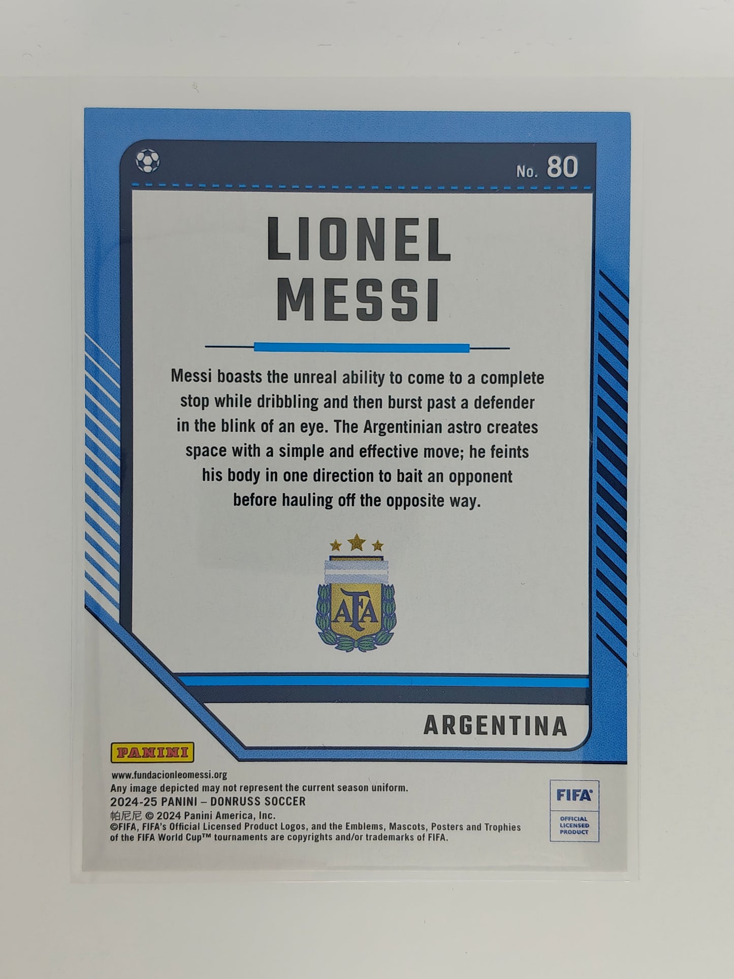 Lionel Messi - Panini Donruss 24/25