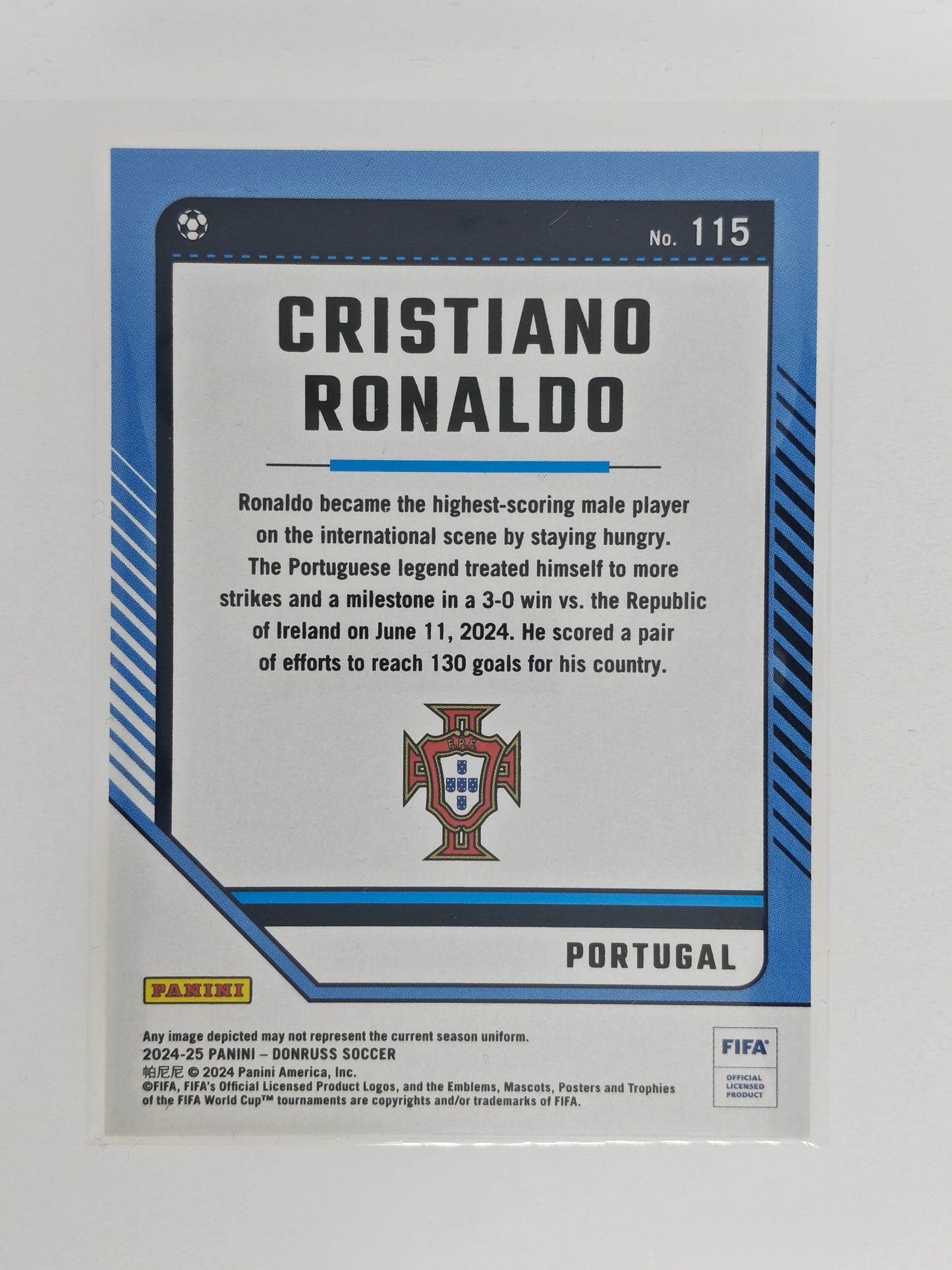 Cristiano Ronaldo - Panini Donruss 24/25