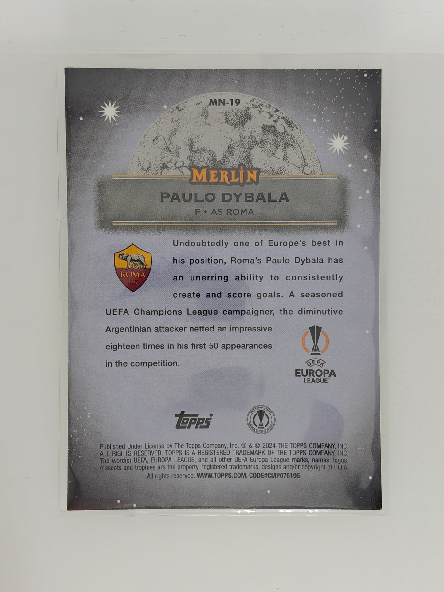 Paulo Dybala Mystic Nights - Topps Merlin 23/24