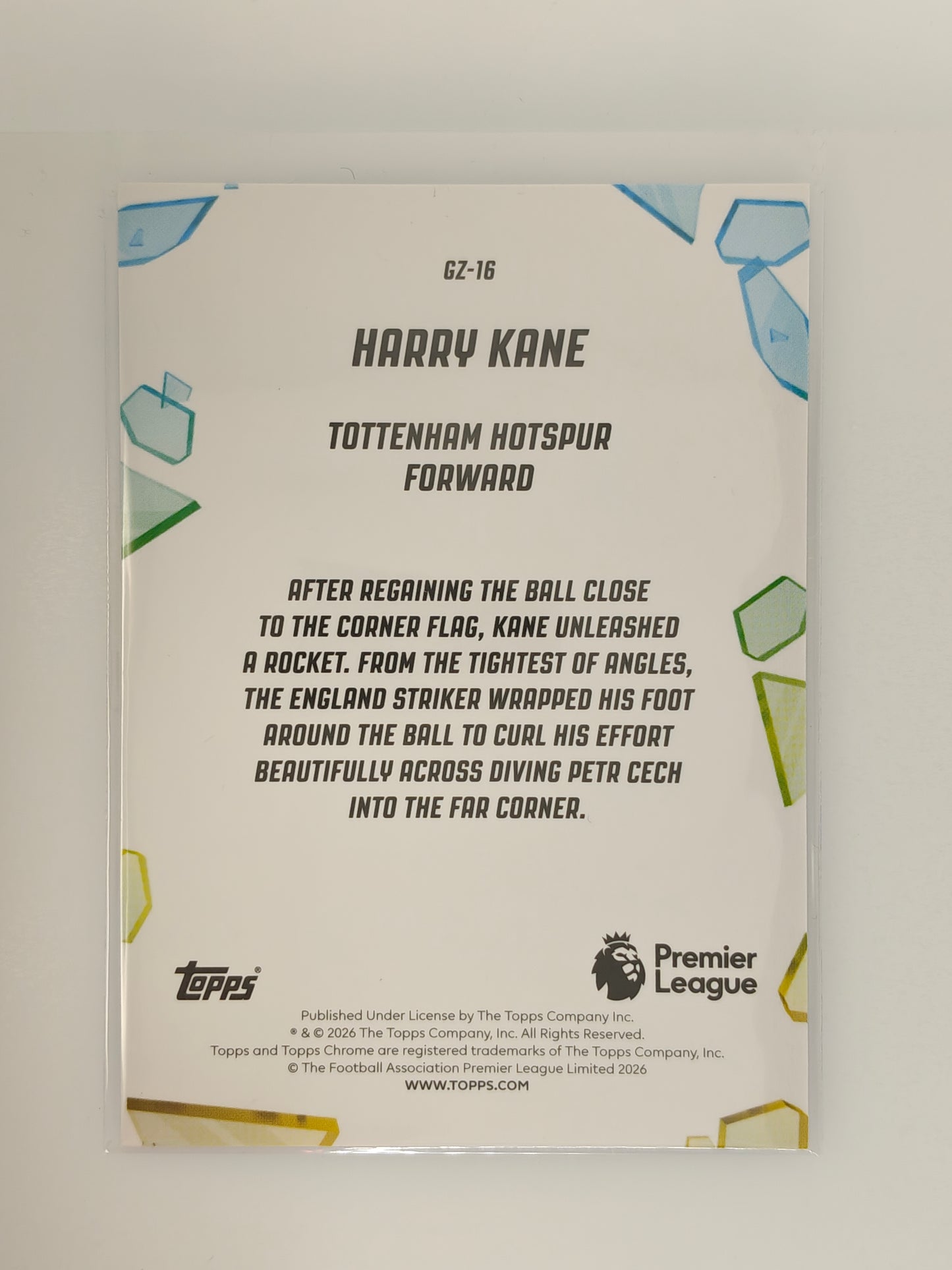 Harry Kane Golazo Sapphire - Topps Sapphire PL 25/26