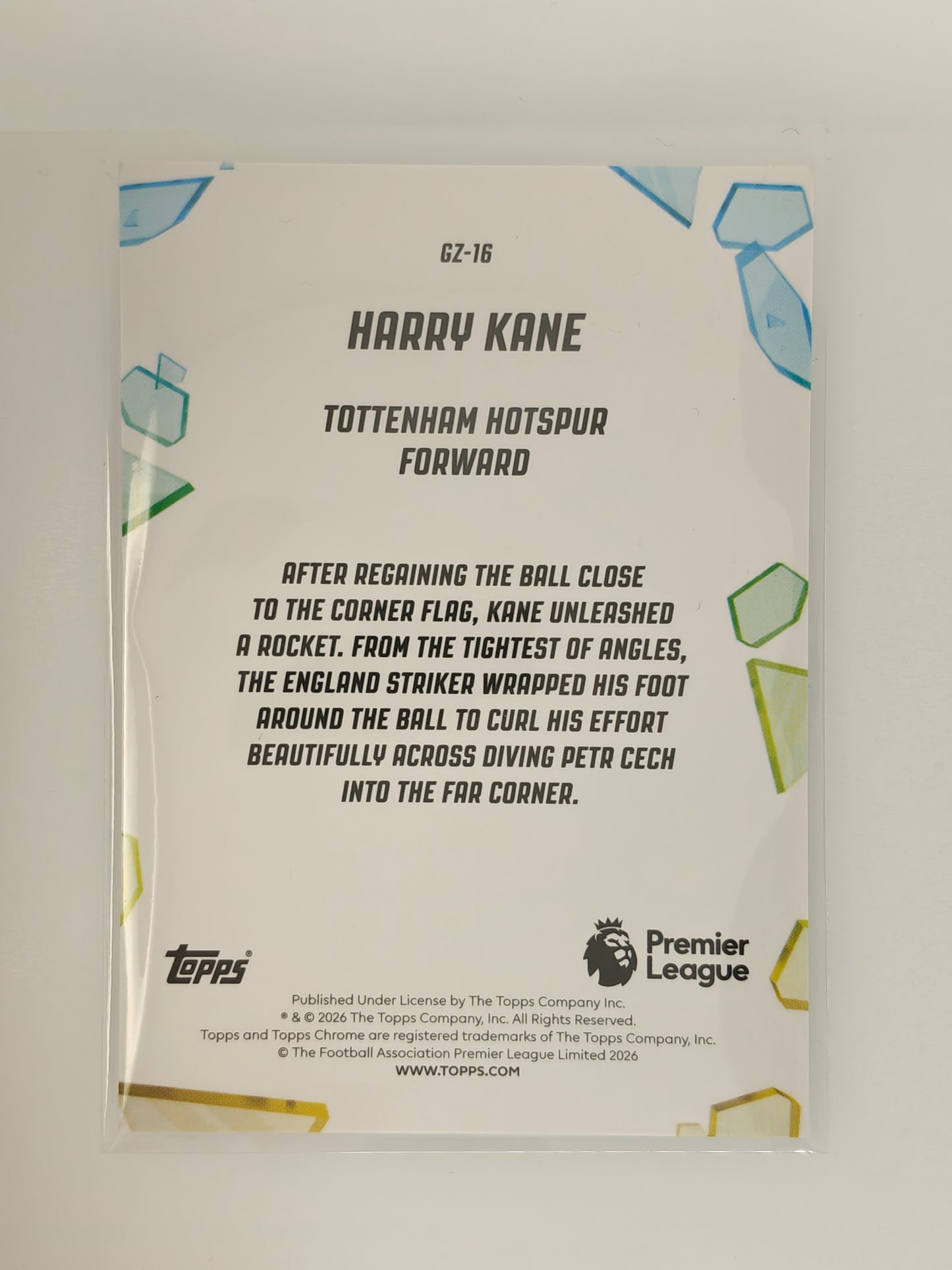 Harry Kane Golazo - Topps Chrome PL 25/26