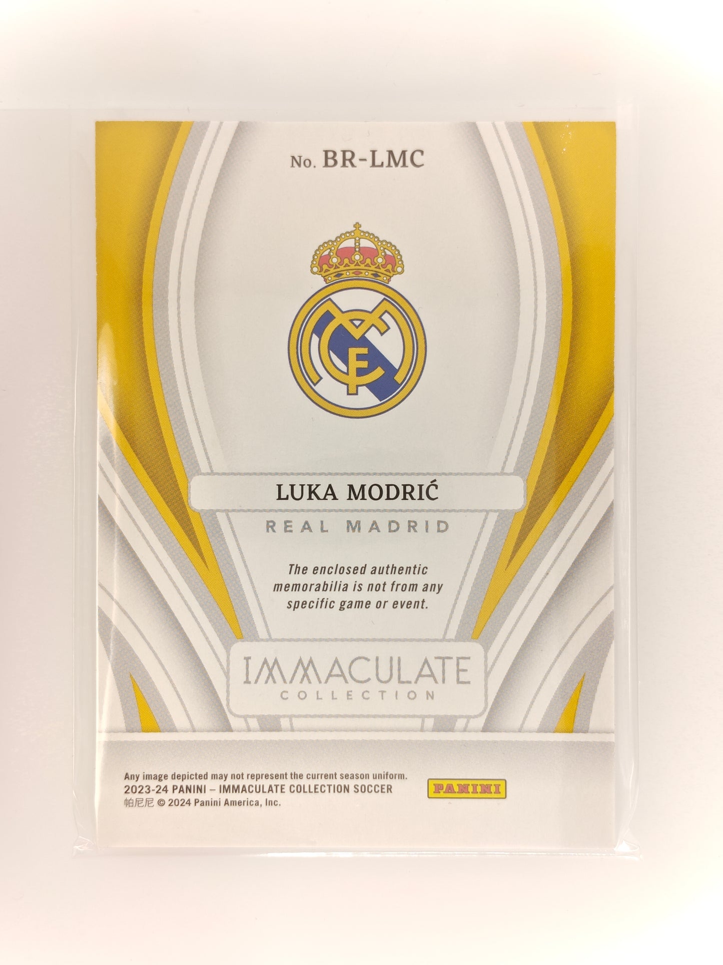 Luka Modric Patch /99 - Panini Immaculate 23/24