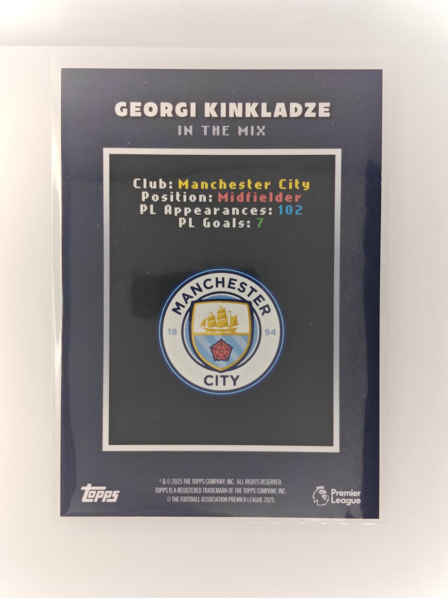 Georgi Kinkladze - Topps Decades 90s PL