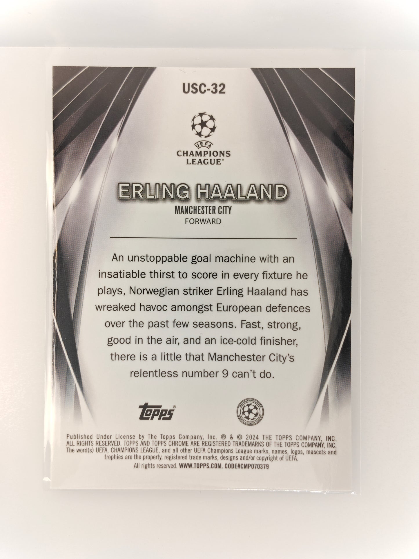 Erling Haaland Ultimate stage - Topps Flagship 23/24