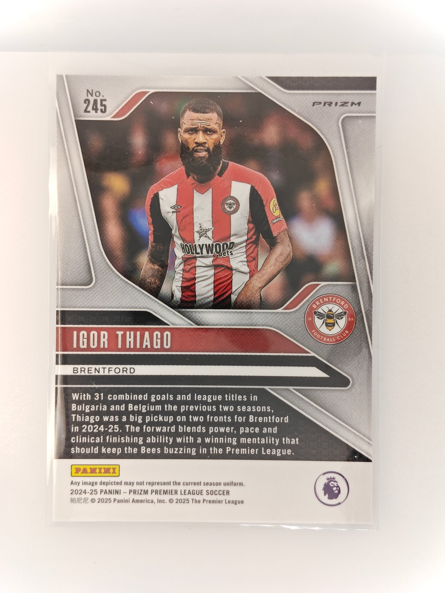 Igor Thiago Hyper RC - Panini Prizm Premier League 24/25