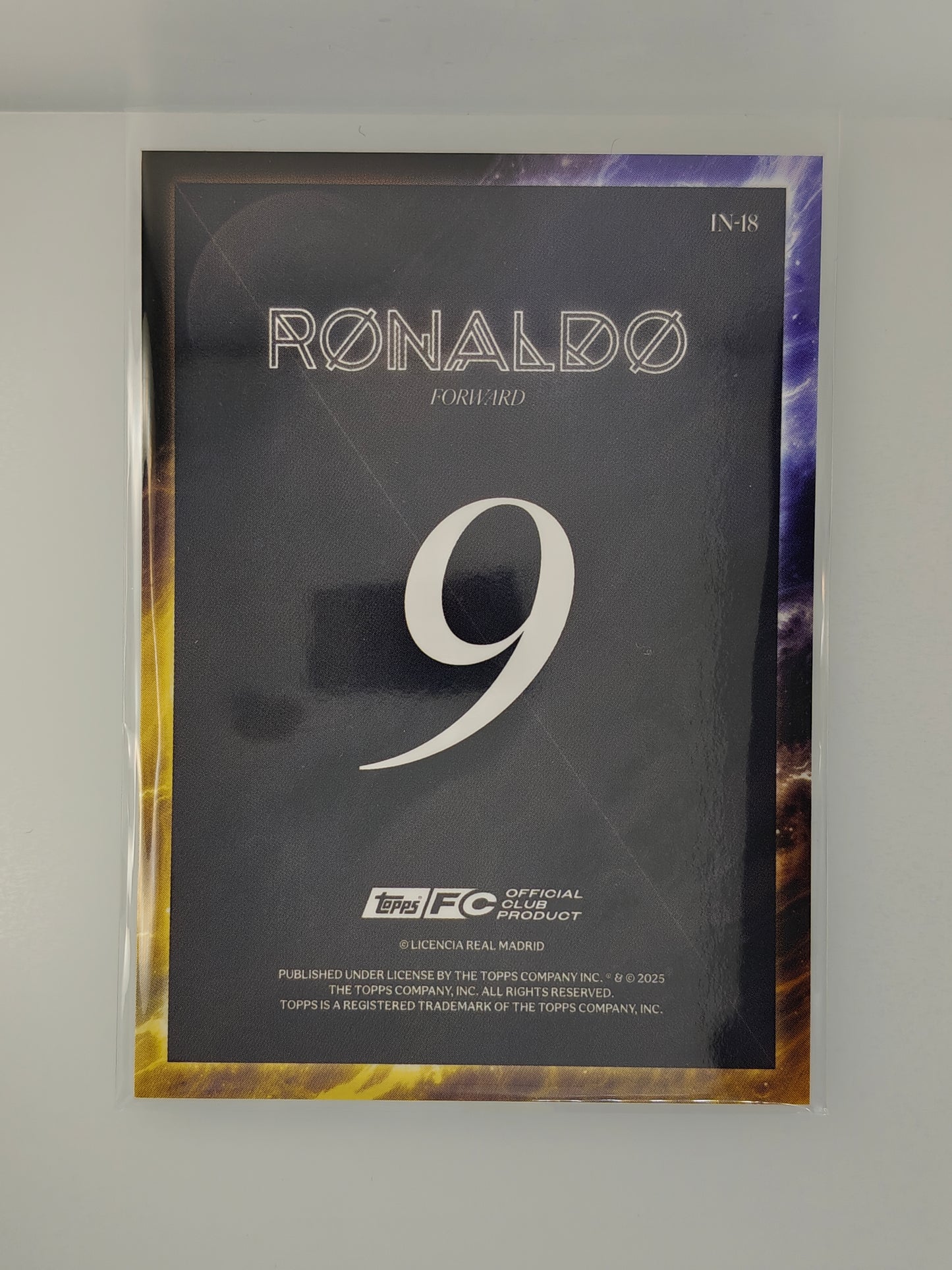 Ronaldo Intergalacticos - Topps Real Madrid Los Blancos 25/26