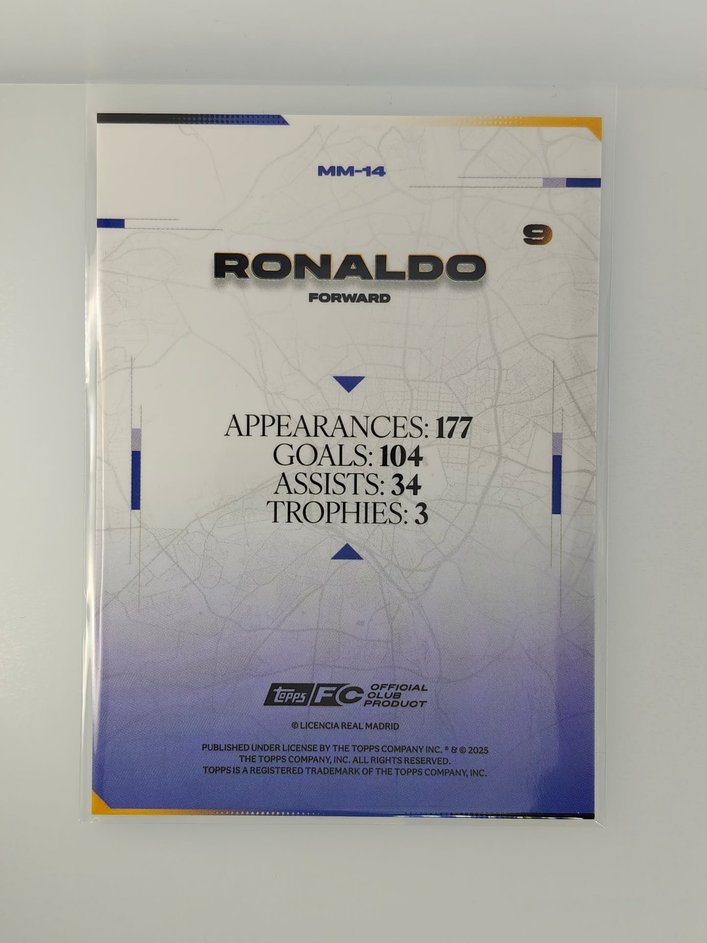 Ronaldo Modern Madrid - Topps Real Madrid Los Blancos 25/26