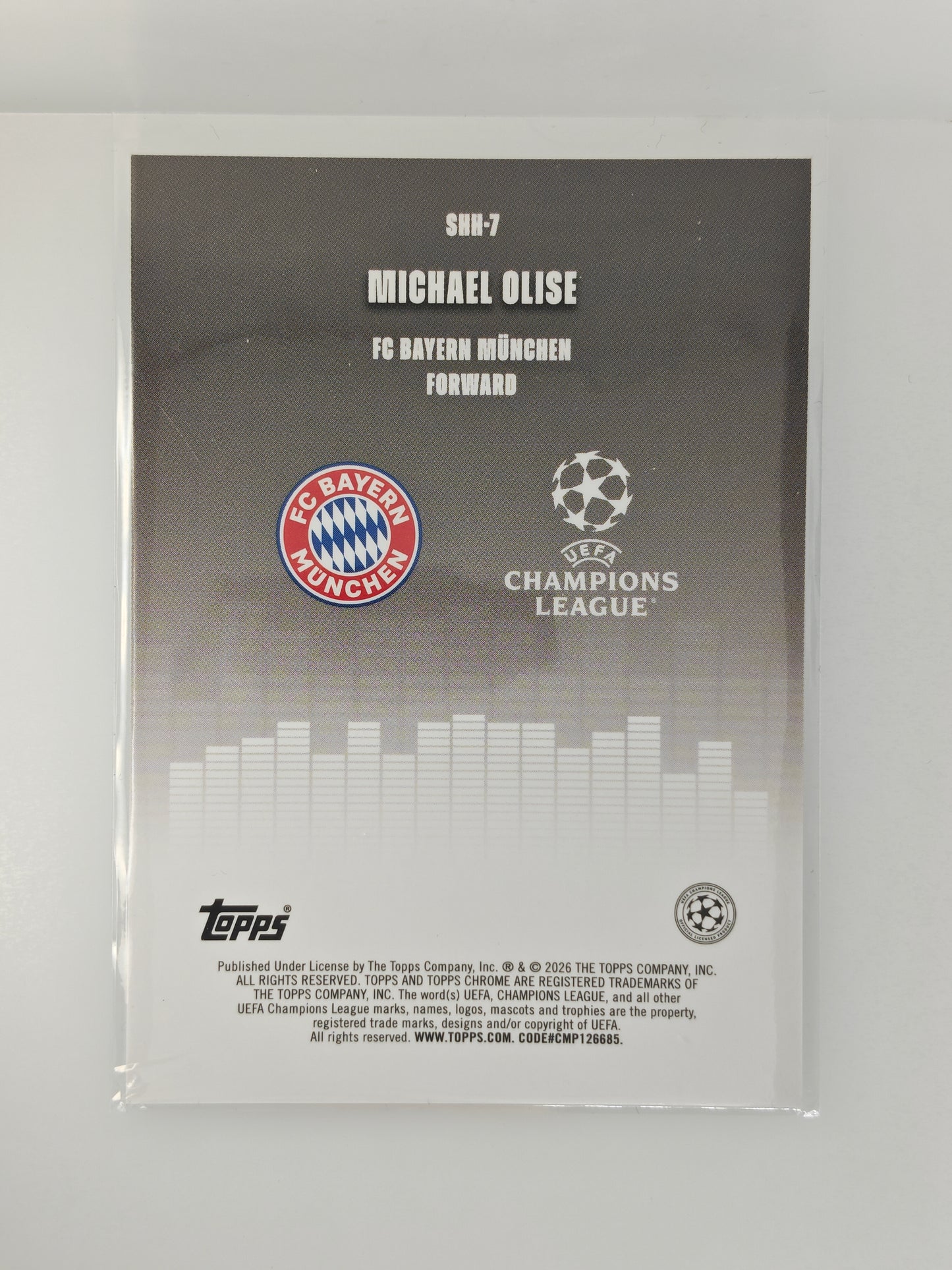 Michael Olise Silenced - Topps Chrome 25/26