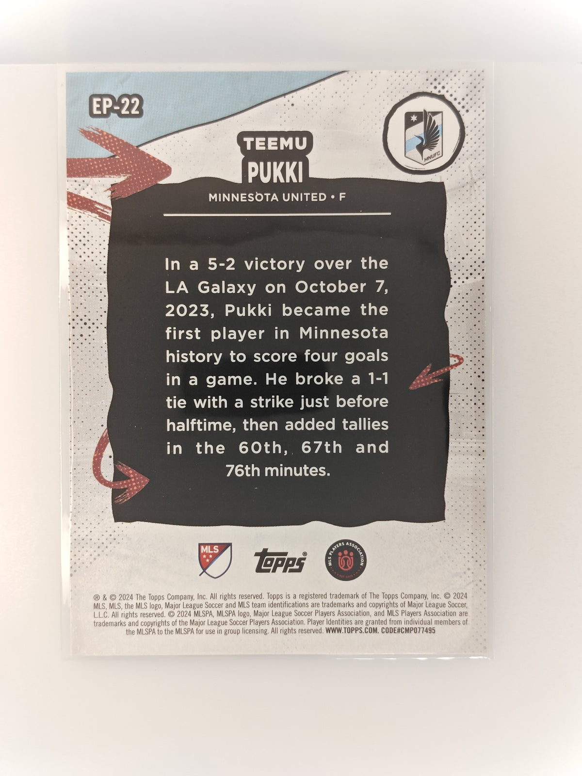 Teemu Pukki epic performance - Topps MLS Superstars