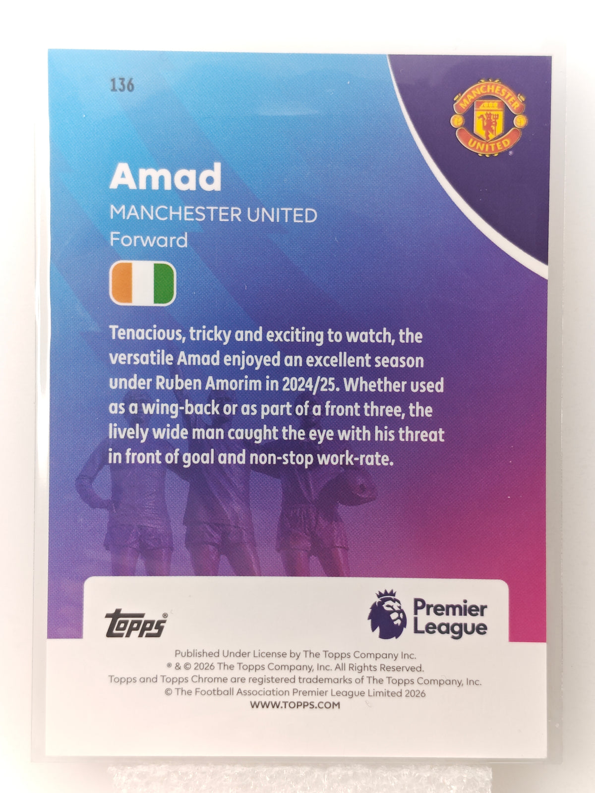 Amad /99 - Topps Chrome PL 25/26