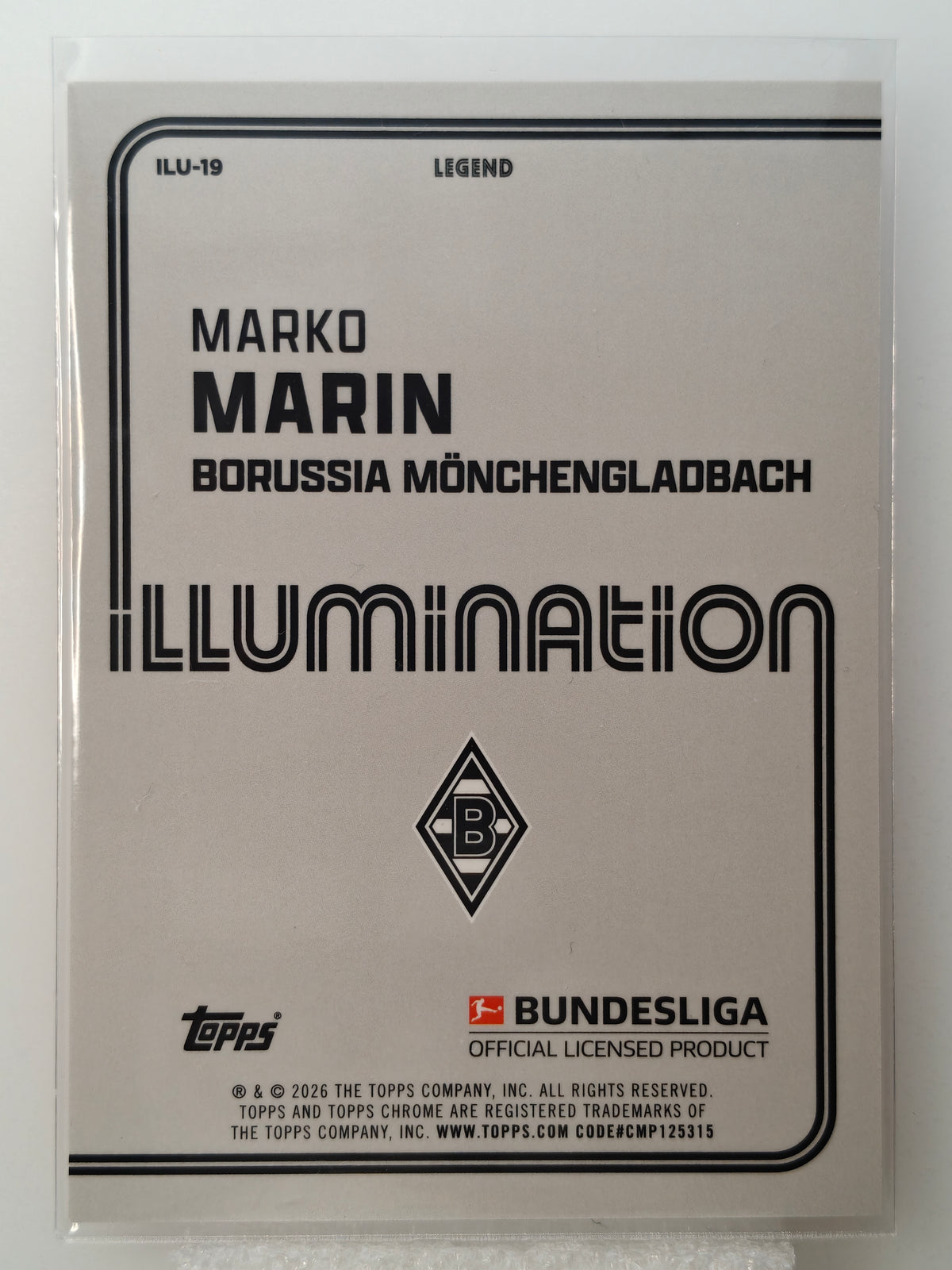 Marko Marin /25 Illumination - Topps Chrome Bundesliga 25/26