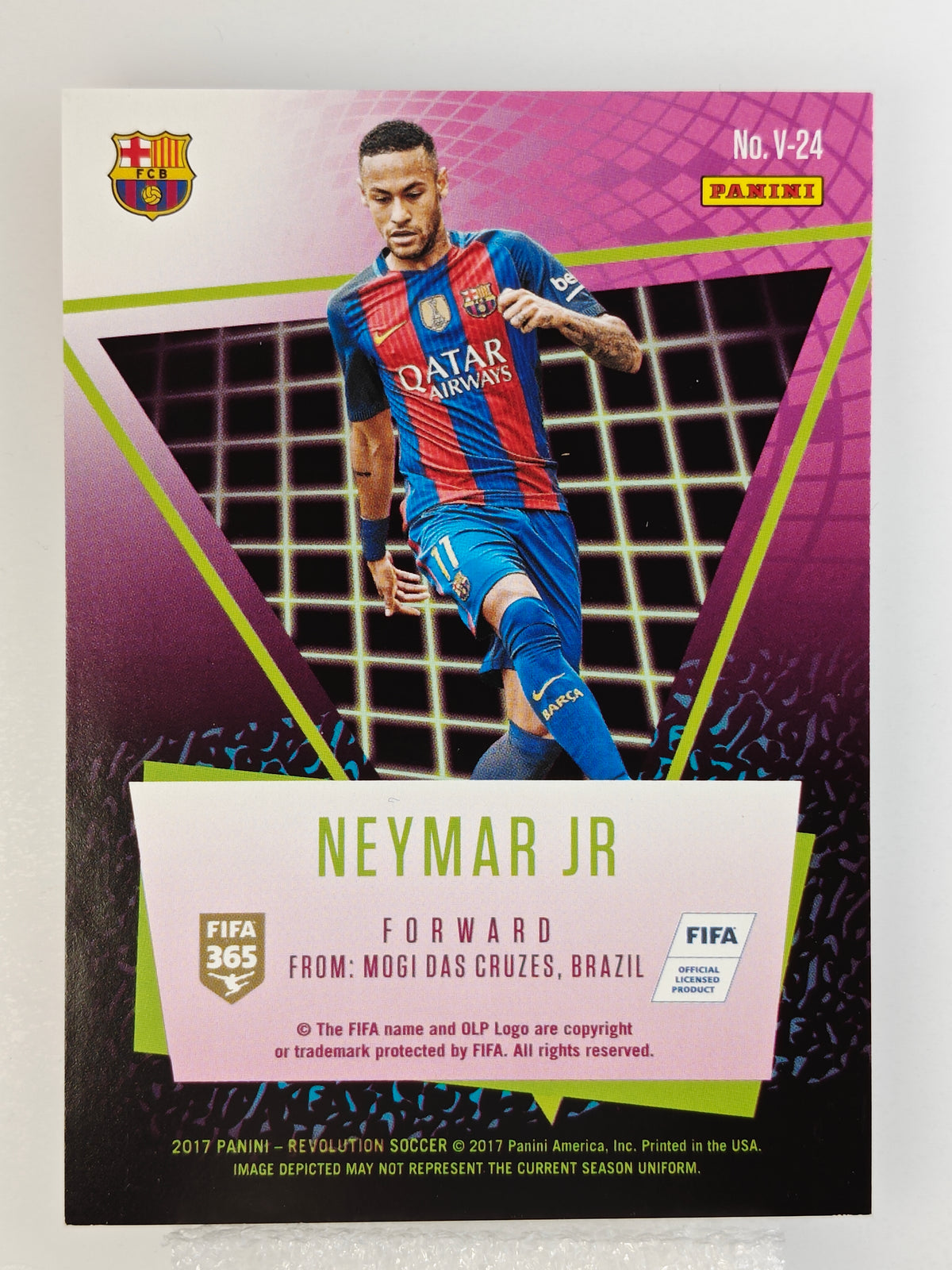 Neymar Vortex - Panini Chronicles 17/18