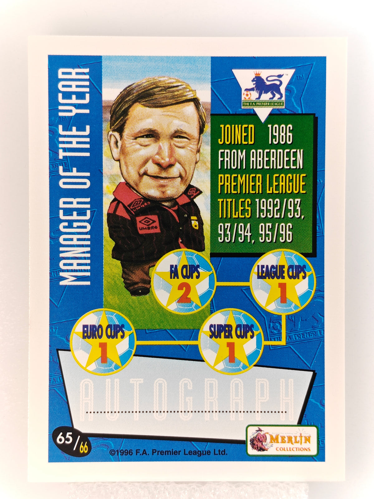 Alex Ferguson manager of the year - Merlin 96