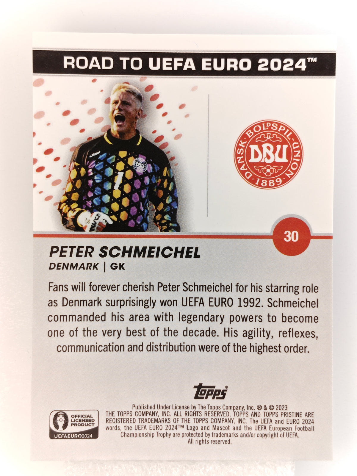 Peter Schmeichel /99 - Topps Pristine 23/24