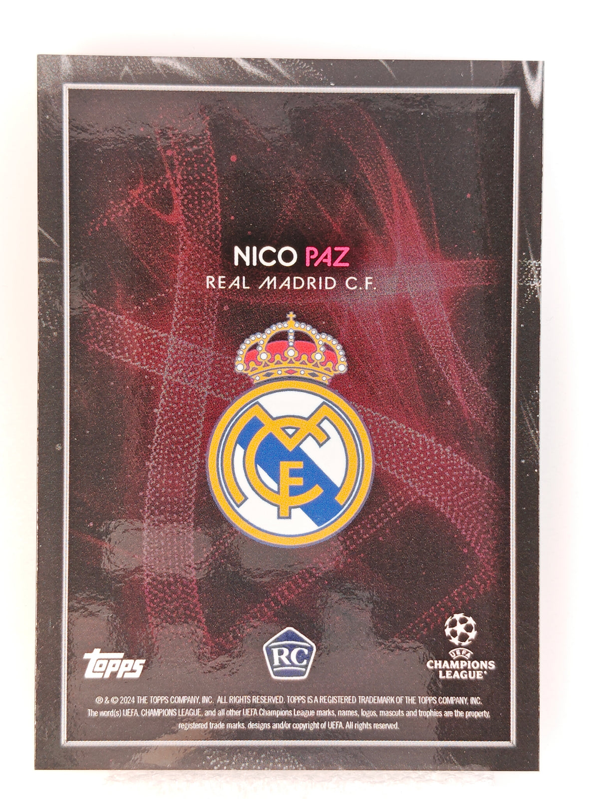 Nico Paz Football dna RC - Topps Knockout 23/24