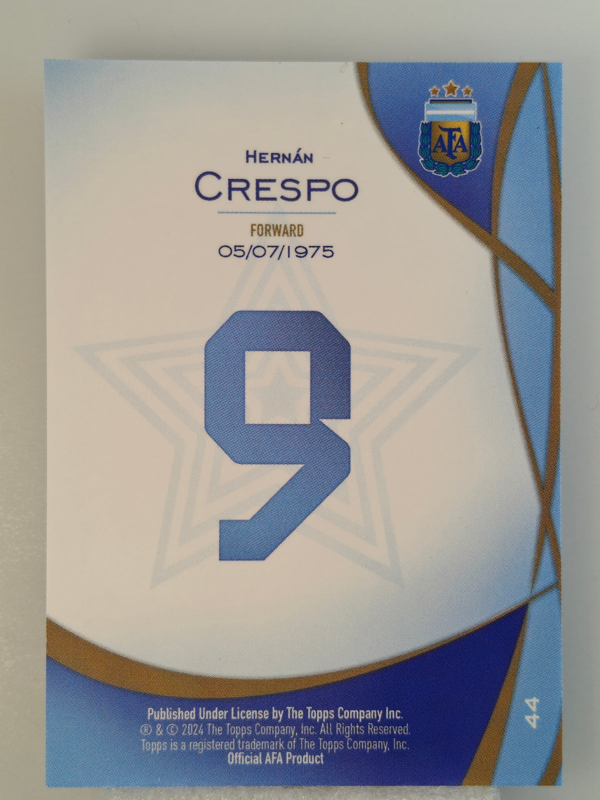 Hernan Crespo /50 - Topps Lineage