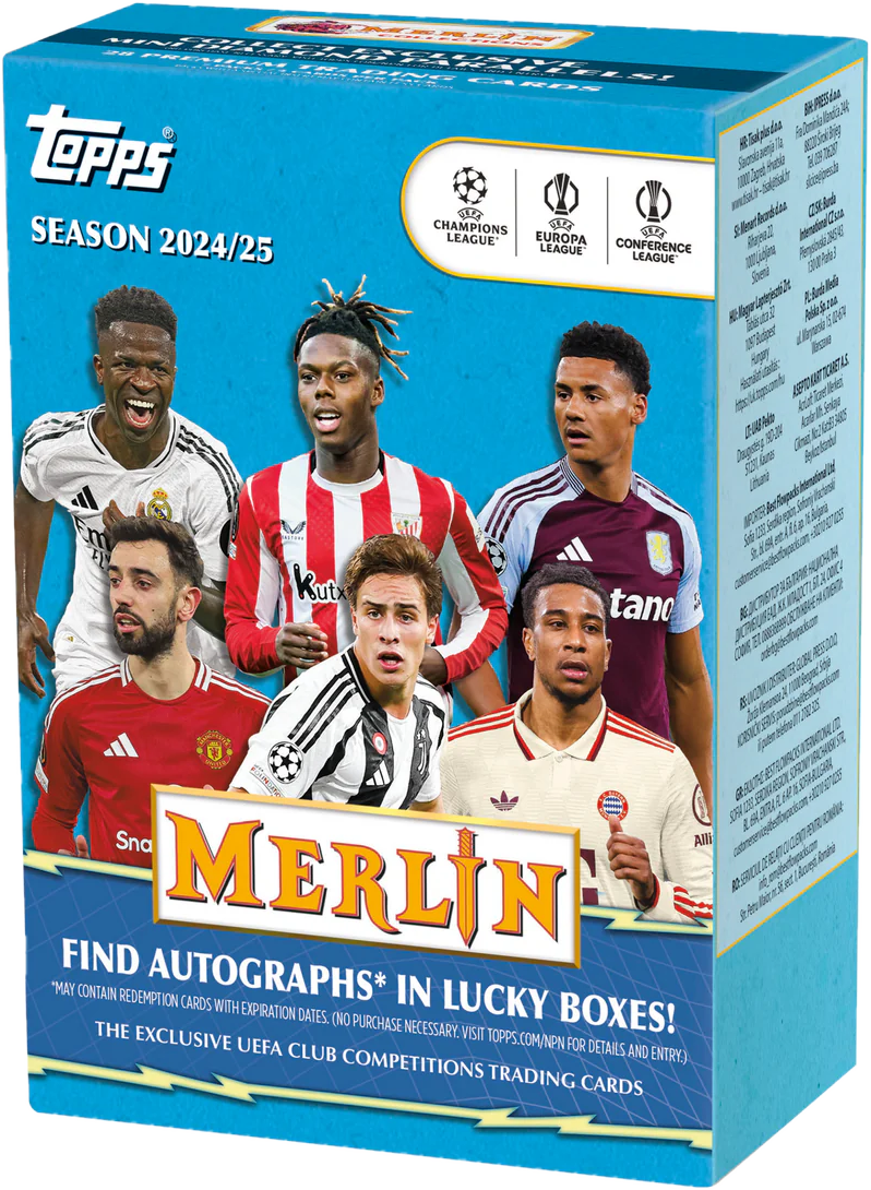 Topps Merlin Chrome UEFA 2024/25 - Value Box