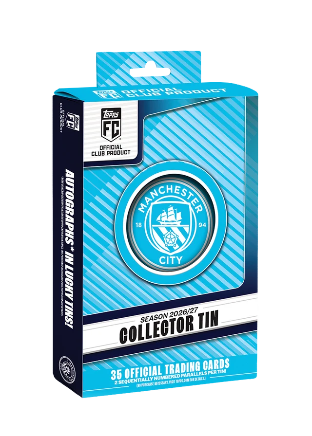 Topps Manchester City Collector Tin 2026/27