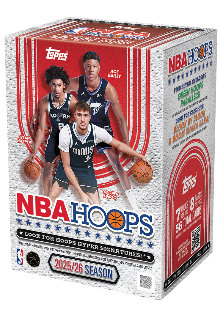 Topps NBA Hoops Basketball 2025/26 - Value Box