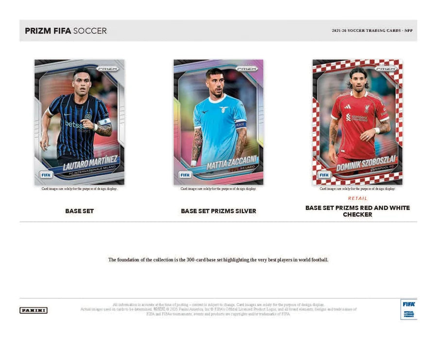 Panini Prizm FIFA 2025/26 - Retail Box