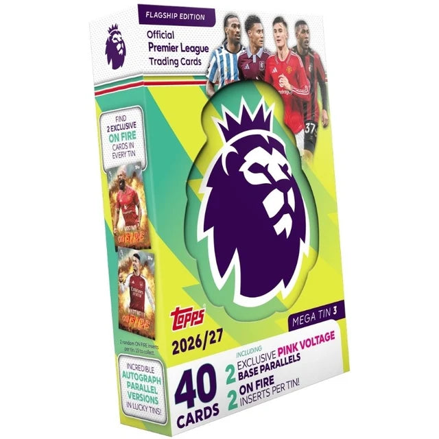 Topps Premier League 2026/27 - Mega Tin