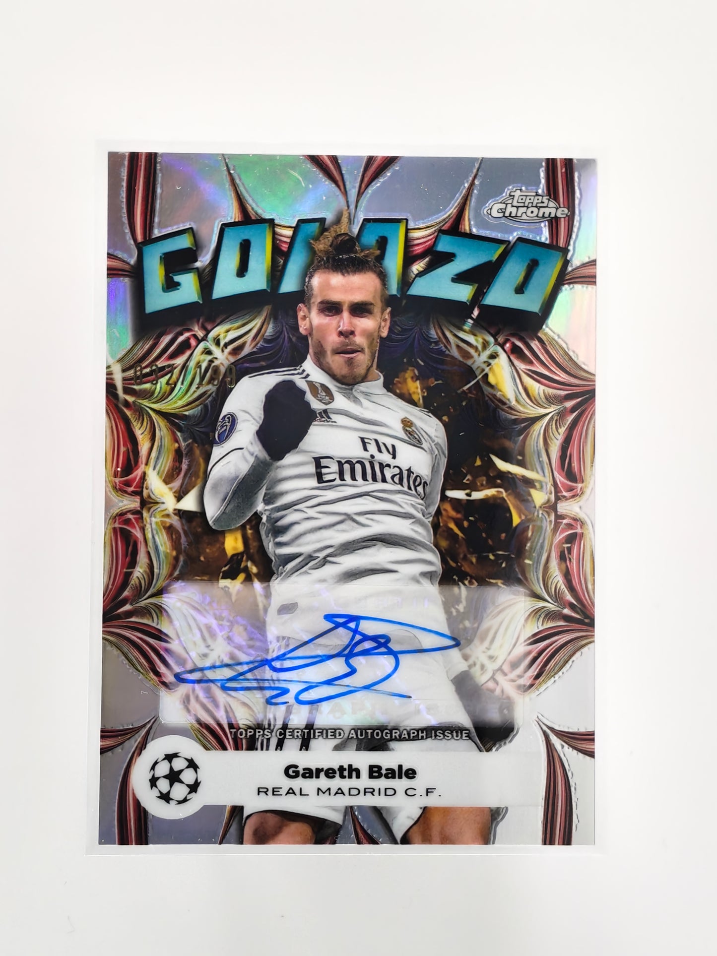 Gareth Bale auto /199 Golazo - Topps Chrome 23/24
