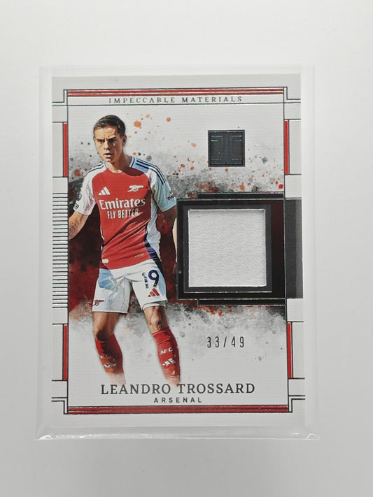 Leandro Trossard /49 patch - Panini Impeccable 24/25