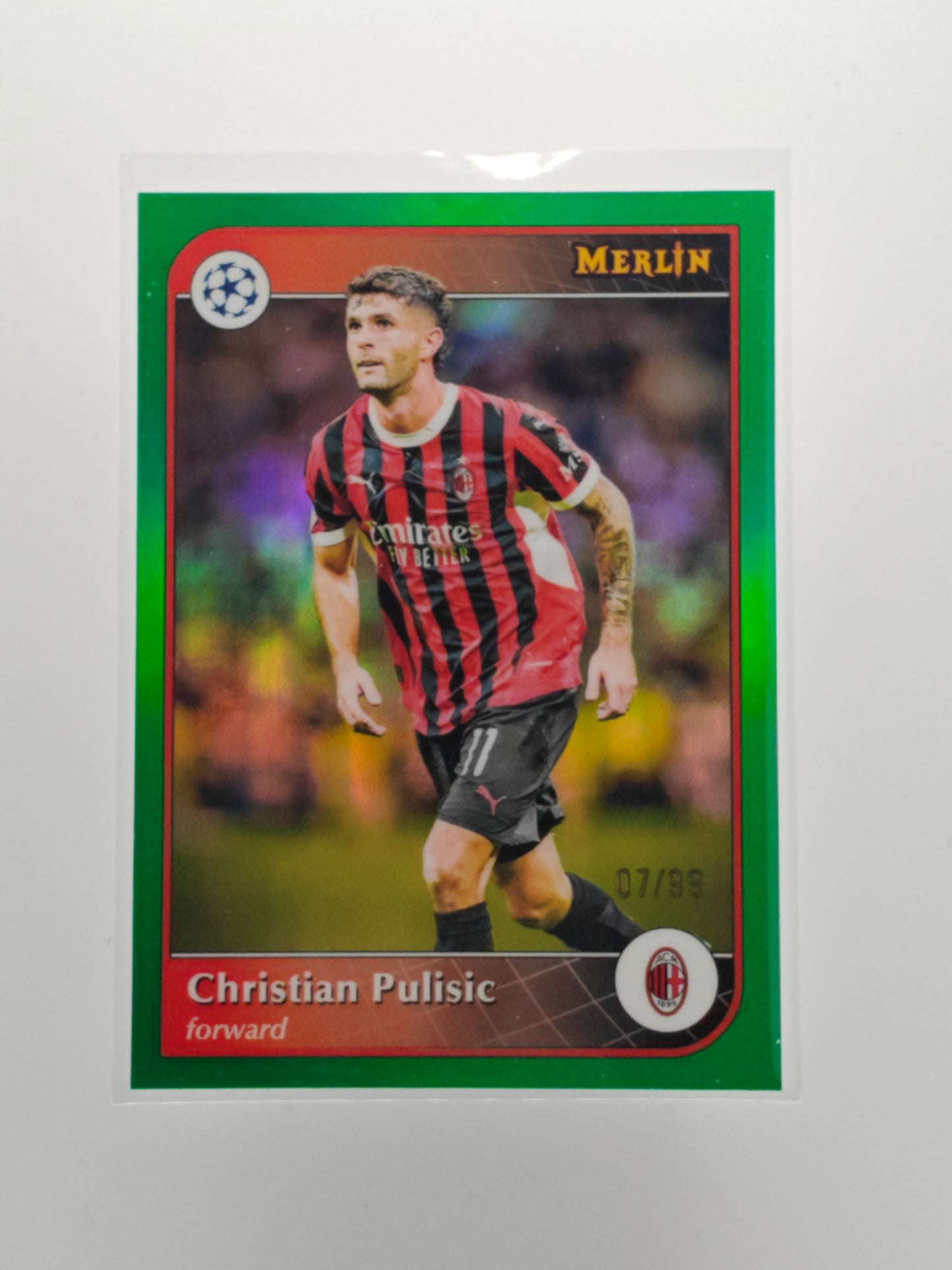 Christian Pulisic /99 - Topps Merlin 24/25