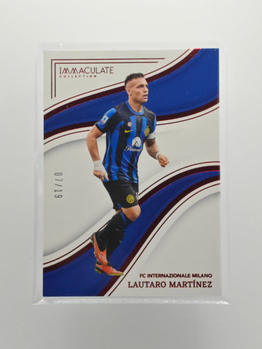 Lautaro Martinez /19 - Panini Immaculate 23/24