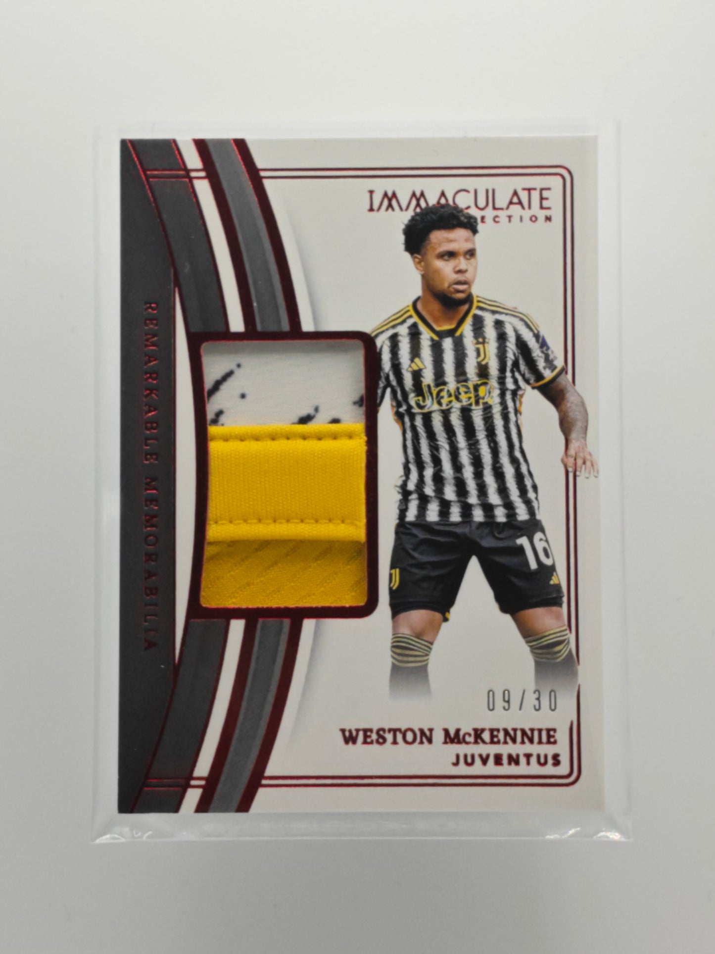 Weston Mckennie patch /30 - Panini Immaculate 23/24