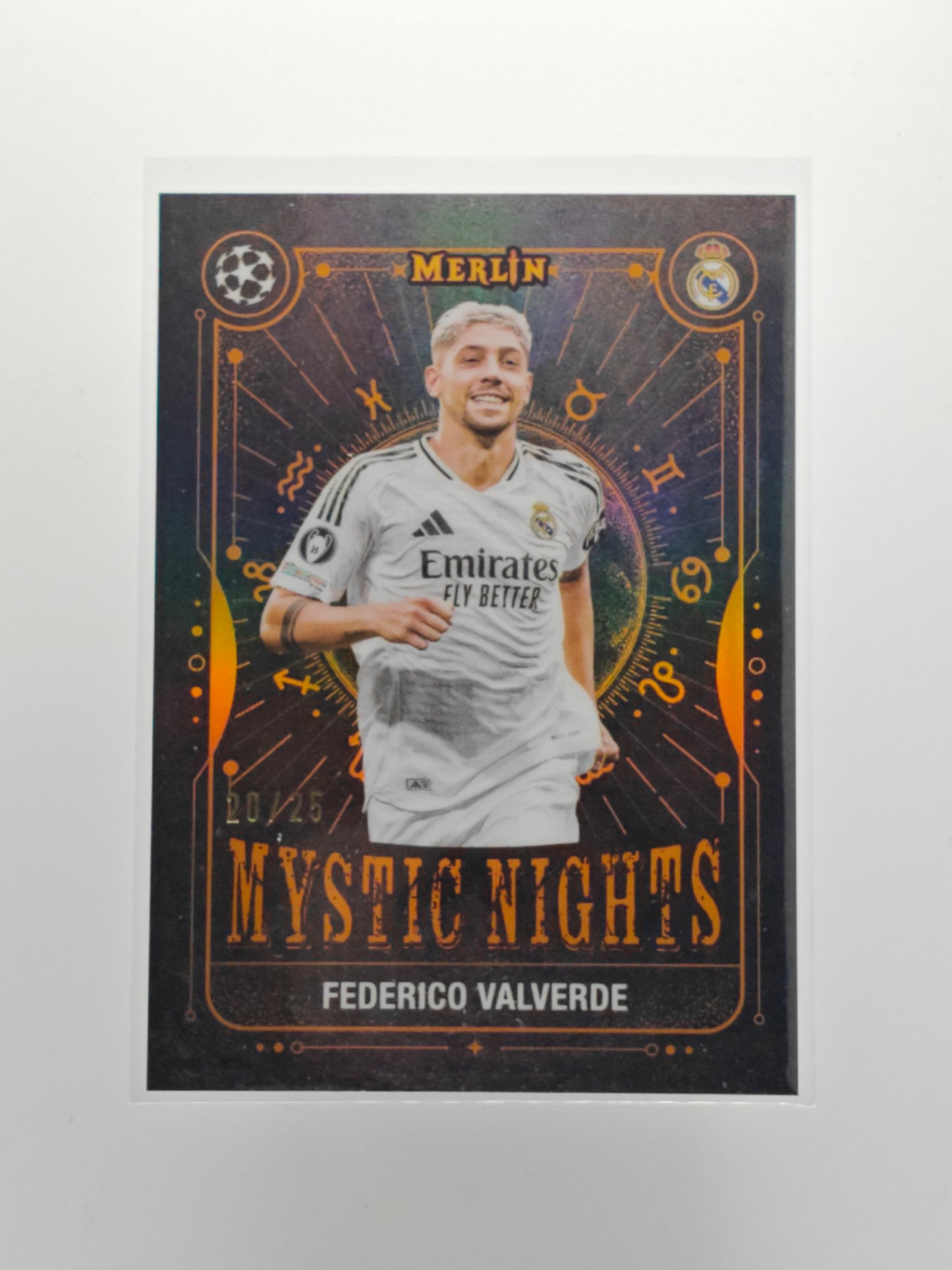 Valverde /25 Mystic Night - Topps Merlin 24/25