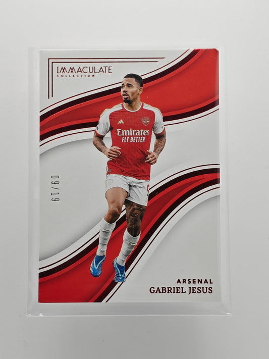 Gabriel Jesus /19 - Panini Immaculate 23/24