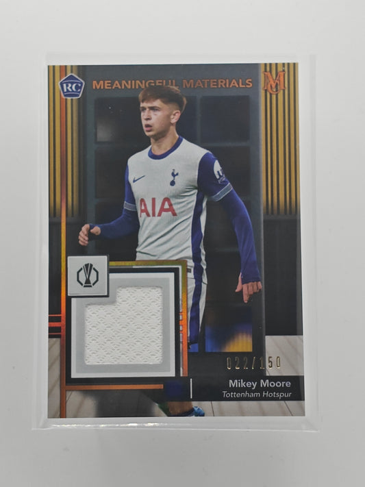 Mikey Moore patch /150 RC - Topps Museum 24/25