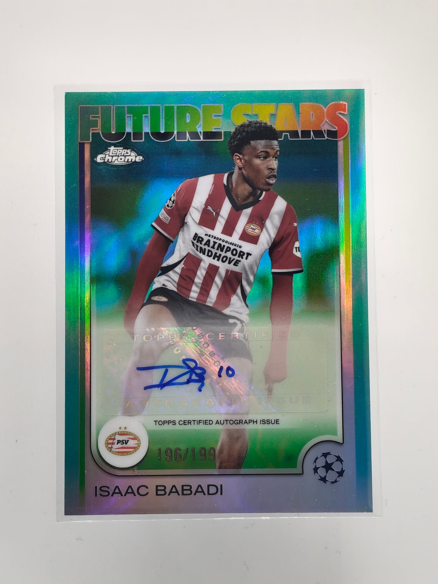 Isaac Babadi auto /199 - Topps Chrome 24/25