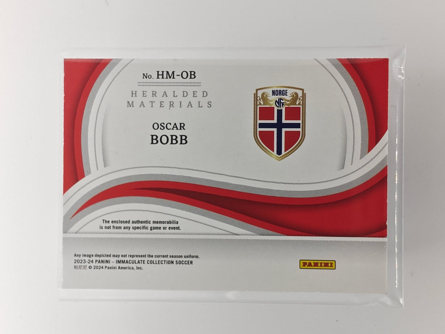 Oscar Bobb patch /25 RC - Panini Immaculate 23/24