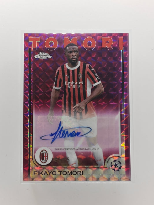 Fikayo Tomori auto /75 - Topps Chrome 24/25